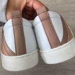 Seychelles Rainbow Stripe Stand Out White Tennis Leather Sneakers Photo 5