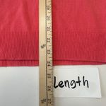 Sag Harbor  Mock Neck Short Sleeve Knit‎ Top Coral Casual Women Large Photo 5