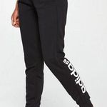 Adidas Black Logo Joggers Size L Photo 0