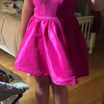 Showpo Magenta Strapless Sweetheart Dress Photo 0