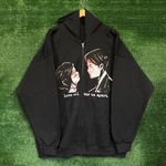 My Chemical Romance Love Will Tear Us Apart Rock Band Zip-Up Hoodie Size 2XL Photo 0