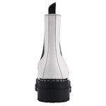 Marc Fisher Patrick Chelsea Lugsole Boots, White Size 8.5 New in Box Retail $199 Photo 3