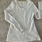 Roxy  Women’s XL off white cotton sweater Photo 4