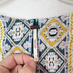 Free People  Lola Floral Kimono Crop  Mixed Print Tie Butterfly Sleeves Size XS= Photo 2