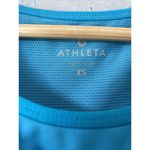 Athleta ‎ Turquoise Women’s Tank Top Racerback Built in Bra Workout XS Photo 1