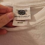 Simply Southern White Long Sleeve Shirt with Pink Turtle Design Photo 3