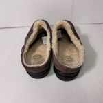 UGG  S/N 5380 brown leather skeepskin-lined clog comfort shoe women size 9 Photo 5