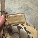Coach Vintage monogram canvas leather tote bag Photo 3