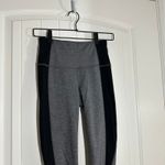 Lululemon  | On Your Mark‎ Crop 23" Heathered Black Ruched Ankles | Women's 4 Photo 2