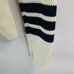 LRL Ralph Lauren M Creme Cotton Sweater Black Size M Photo 2