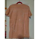 Tultex M Pink Bleached Pinola Life is Better Crewneck T shirt Photo 2