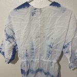 ASOS  Swim Blue Tie Dye Maxi Kimono Pool Beach Cover Up Resort Wear Vacation Sz 0 Photo 9