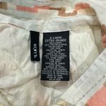 Mixit  Cream Embroidered Button Up Top Women’s XL Photo 3