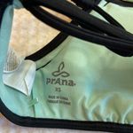 prAna NEW! AZRA TOP Black High Neck Halter Bikini Top XS Racerback Tassel Ties Photo 11