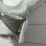 ZARA textured corset top fully lined side zipper Size L Photo 3