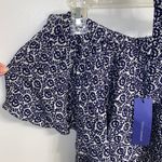 Rebecca Minkoff NWT $188 Blue Havasu Off The Shoulder Dress 8 Photo 8