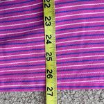 L.L.Bean Pink and Blue Striped Polo Shirt M Photo 4