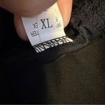 Everyone sucks but me lace floral leggings black size XL edgy grunge rave sexy Photo 4