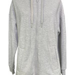 Yogalicious  Cloud Plush Catalina Jacket Light Gray Zip Hoodie Size S Cozy Photo 0
