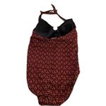 Lands End Geometric Halter Soft Cup One Piece Swimsuit Size 14 Photo 4