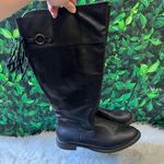 Fall & Winter black riding boots size 9W Photo 9