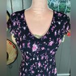 Jones Wear Vintage Flutter Sleeve Hem Midi Dress Medium Photo 2