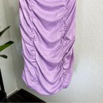 Forever 21 -`♡´- Free! Ruched Glitter Bodycon Sweetheart Strapless Dress Size S Photo 4