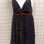 NICOLE MICHELLE Maternity Pregnancy Dress Leopard Sequin Halter Party Dress Red Size undefined Photo 0