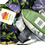 Farm Rio  Capri Floral Sleeveless Mini Dress, Black, XS Photo 9