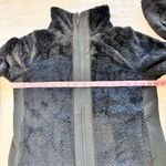 The North Face  SHERPA Fuzzy Black JACKET Full Zip with Pockets Women's Size M‎ Photo 12
