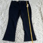 Style & Co . Women’s Bootleg cut Jeans in black rinse size 18 Short Photo 7