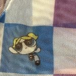 Cartoon Network Powerpuff Girls checkered mesh turtleneck, long sleeve, stretchy Purple Size undefined Photo 9