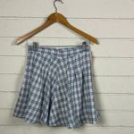 Urban Outfitters  Plaid Blue Mini Skirt size S Photo 1