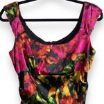 London Style  Nights Party Floral Sleeveless Midi Dress Size 8 (Fits like a 4/6) Photo 4