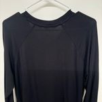 Athleta  Black Long Sleeve Shirt Dress Photo 5