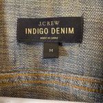 J.Crew Indigo Denim Jean Vest 100% Cotton Vintage Look Women’s Size Medium Photo 1