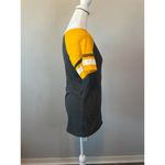 NFL  Team Apparel Pittsburgh Steelers Short Sleeve TShirt Yellow/Gray Sz L *Flaw Photo 1