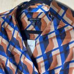 Banana Republic Long Sleeve Dress Satin Wrap Mini Dress Size 6 NWT Photo 3