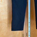 Abendroth Black Ankle Slit Golf Pants Womens Size 4 Flat Front Casual Trousers Photo 1