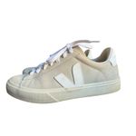 VEJA  CAMPO SUEDE NATURAL WHITE WOMENS SNEAKERS SIZE 8 Photo 10