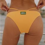 Daily Drills NWT  Spritz Orange Ribbed Bikini Set Size S Photo 2