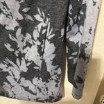 Dana Buchman  Blazer Womens Sz L Gray Black Jacket Open Front Pockets Career Photo 1