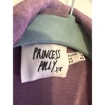 Princess Polly  Women's 8 Purple Party Time Mini Wrap Dress‎ Long Sleeve Plunge Photo 4