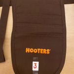 Hooters #3 New Women’s girl Uniform Money Pouch Dark Brown with a Tiny Flaw Photo 1