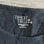 Time & Tru  black dress with ruffle sleeves Photo 1