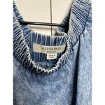 All Saints Dresses All Saints Adela Chambray Off Shoulder Dress Womens XS Blue Photo 2