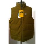 Carhartt NWT $129 Women Montana Reversible Relaxed Fit Insulated Vest Brown M Photo 4