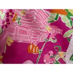 Lilly Pulitzer  Punch Bowl Patch Print Pants Size 2 Stretch Ankle Tropical Resort Photo 8