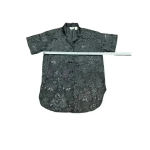 Victoria's Secret  Vintage Gold Label‎ Sleep Shirt Size Small Black Short Sleeve Photo 3