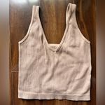 Free People  Ribbed Tan Bralette Photo 0